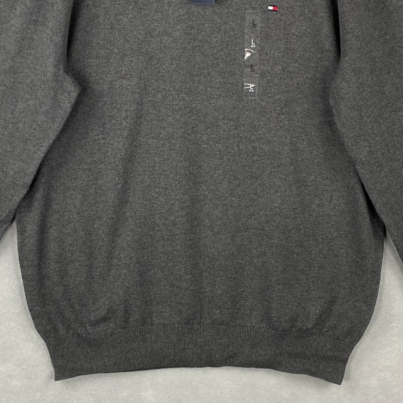 Tommy Hilfiger Men's Large Premium Cotton Crew Neck Long Sleeve Sweater NEW - Picture 4 of 12